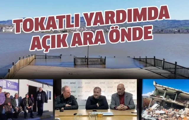 TOKATLI YARDIMDA AÇIK ARA ÖNDE