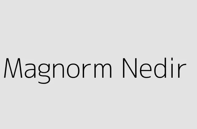 000000.pngtextMagnorm Nedir