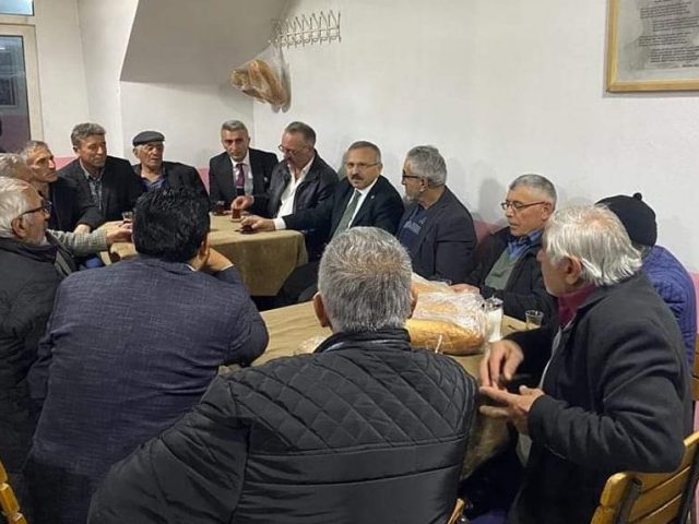 Ak Parti Tokat Milletvekili Adayı Yusuf Beyazıt Başçiftlik ve Hatiplide Vatandaşlarla Buluştu