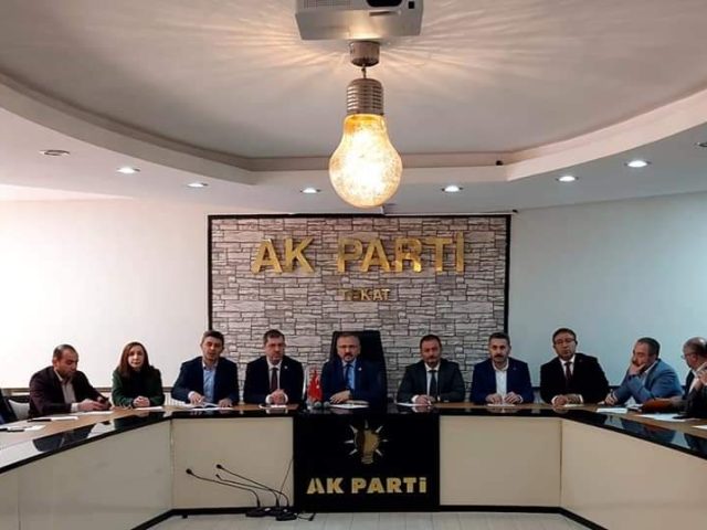 Ak Parti Milletvekili Adayları Beyazıt , Arslan,Aldemir,Dizer ve Can SKM İstişare ve Koordinasyon Heyetiyle Bir Araya Geldi