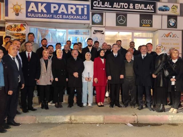 AK Parti Sulusaray İlçe Teşkilatı Bayramlaştı