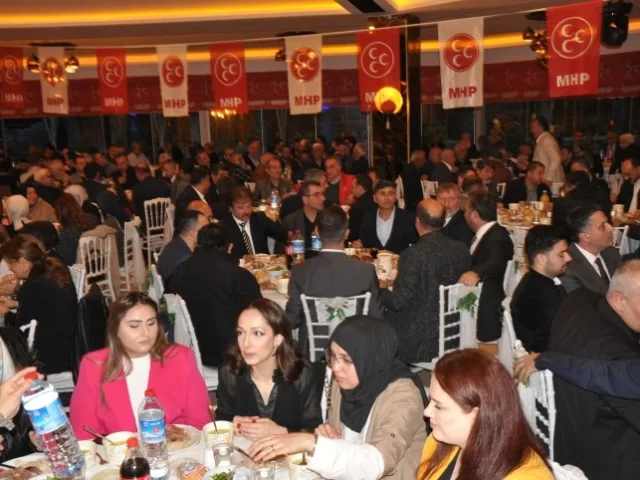 MHP İFTAR YEMEĞİ VE ADAY TANITIM PROGRAMI DÜZENLEDİ