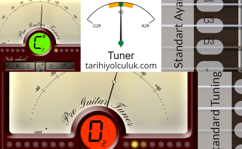 Gitar Akort Etme Online ve Sitesi | Bilgisayardan Yap [Ücretsiz]