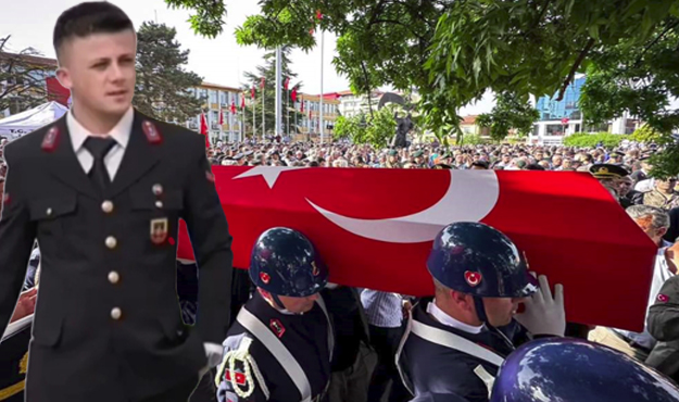 ŞEHİDİMİZ BAYRAM DOĞAN SON YOLCULUĞUNA UĞURLANDI