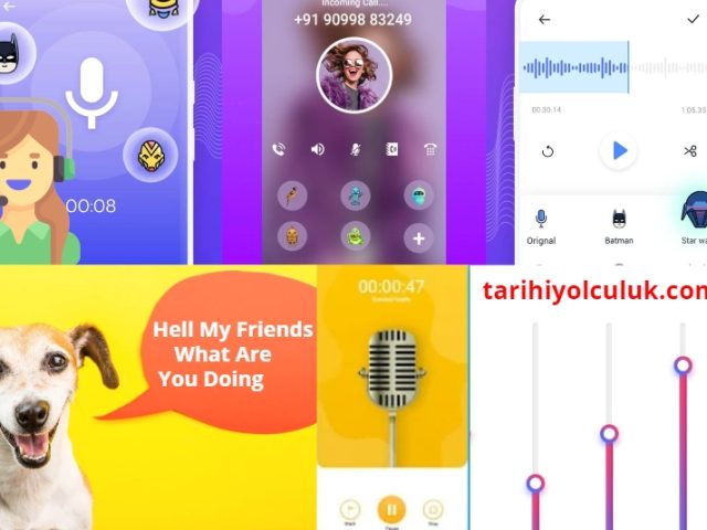 Telefonda Ses Değiştirme Programı (Canlı Ses Değiştirici)