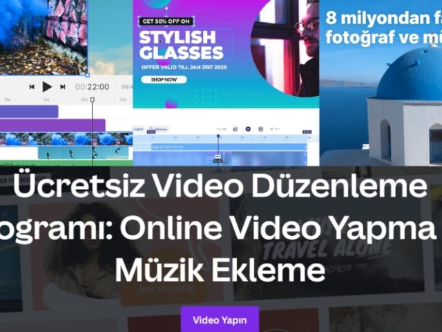 Video Düzenleme Sitesi [Ücretsiz] Online ve PC