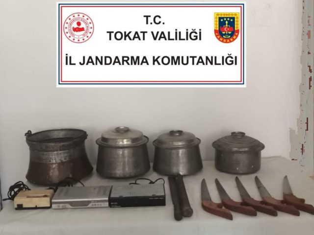 Tokat İl Jandarma jASAT Ekipleri Hırsızı Anında Yakaladı