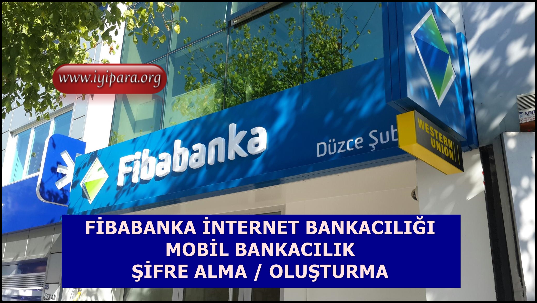 Fibabanka İnternet Bankacılığı Şifre Alma İşlemi