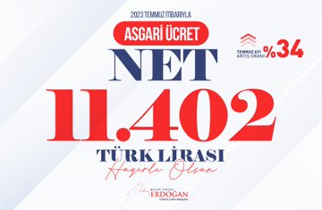 Ak Parti Tokat Milletvekili Yusuf Beyazıt; ASGARİ ÜCRET 11.402 TL.OLDU Ülkemize Hayırlı Olsun