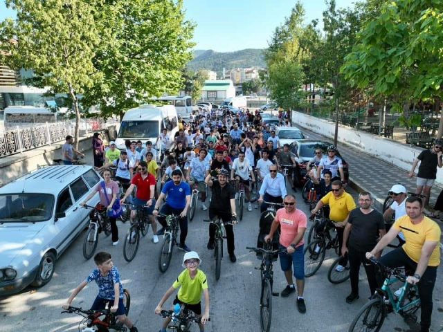 Tokat 23.Topçam Şenliklerinde Pedallar Tokat İçin Döndü Gençler Kazandı