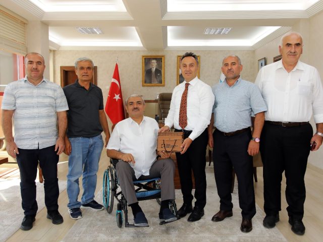 Tokat Konfederasyon Başkanı Ahmet Yılmaz’dan Rektör Prof.Dr.Fatih Yılmaz’a Ziyaret