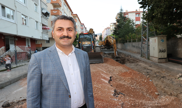 TOKAT BELEDİYESİ YAĞMUR SUYU HATLARINI TAMAMLIYOR