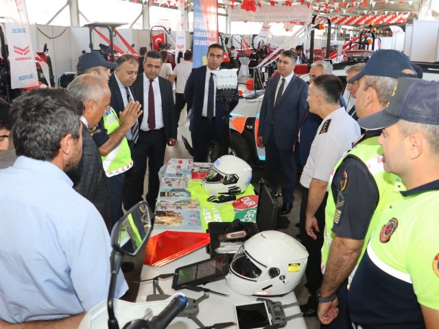 Tokat Tarım Fuarında İl Jandarma Komutanlığınca Ziyaretçileri Bilgilendirici Stand Açıldı