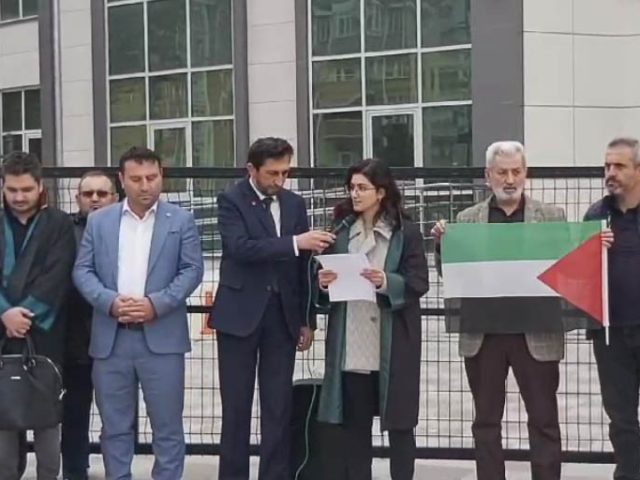 Tokat Saadet Partisi İl Başkanlığı Terör Devleti İsrail ve Yöneticileri Hakında Tokat Adliyesinde Suç Duyurusunda Bulundu