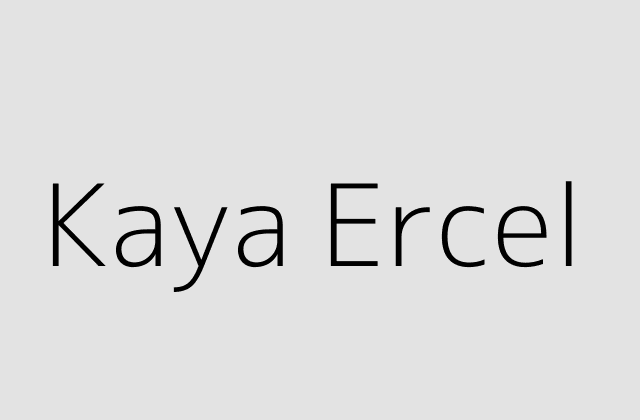 Kaya Ercel