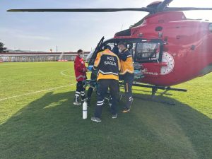 Genç Hasta İçin Hava Ambulansı Seferber Oldu