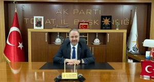 AK Parti Tokat İl Başanı Ecz. Adem Dizer; Bayramınız mübarek olsun