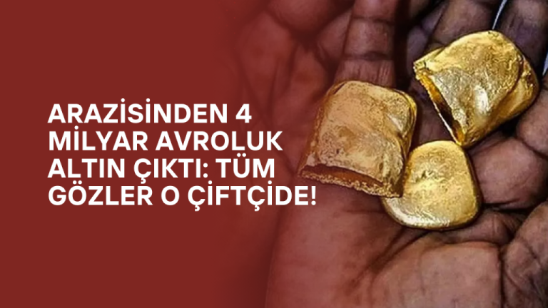 Fransa’da Araziden 4 Milyar Avroluk Altın Çıktı