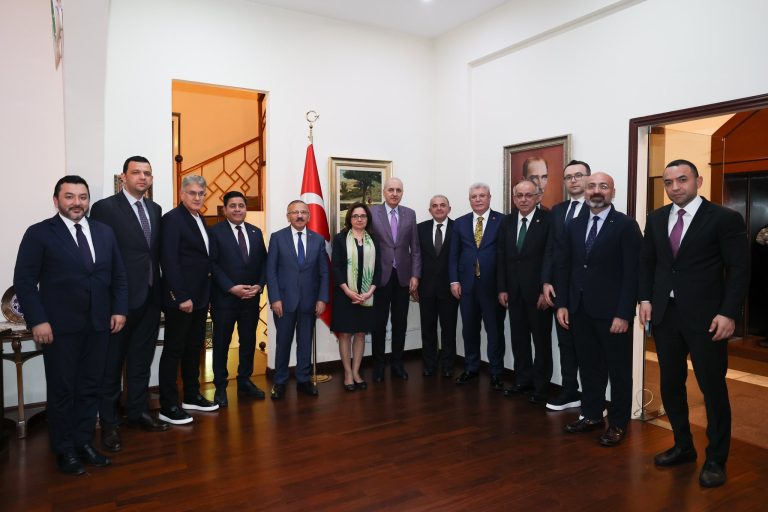 Türkiye ile Kırgızistan Arasındaki İlişkiler Güçleniyor TBMM Heyeti Bişkek Büyükelçiliğini Ziyaret Etti