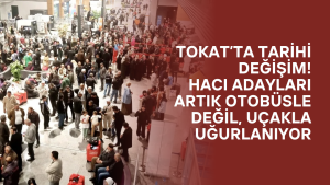 Tokat’ta Hac Yolculukları Dualarla Uğurlandı