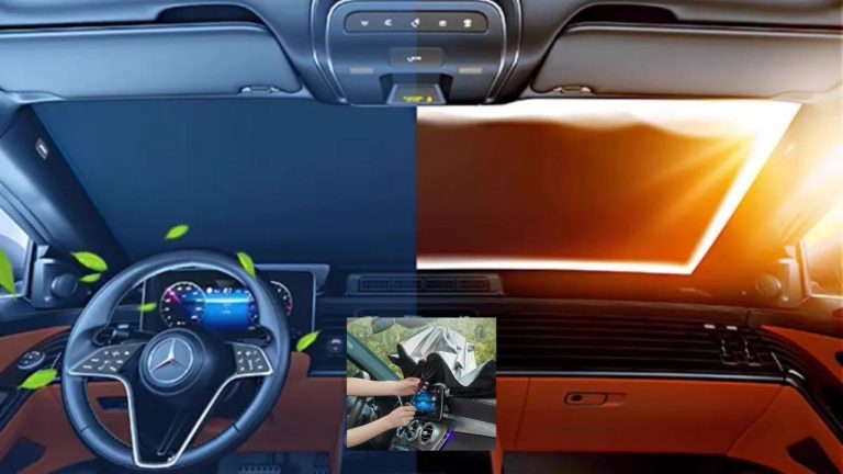 Arabada Ön Cama Güneşlik Çekin! Güneş Patlarsa Ne Olur Diyenlere Araç Şoku