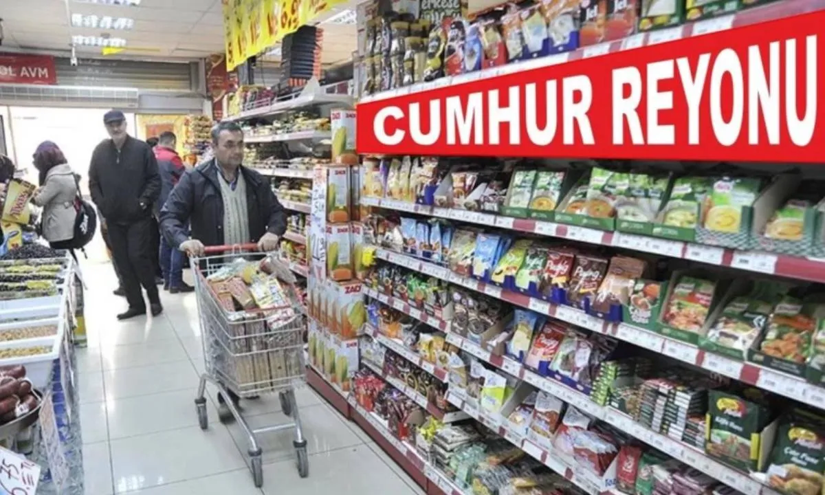 Cumhur reyonu nedir? Hangi marketlerde olacak, hangi ürünler satılacak?