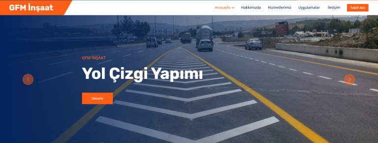 GFM İnşaat – Kaliteyi Zemine Taşıyoruz