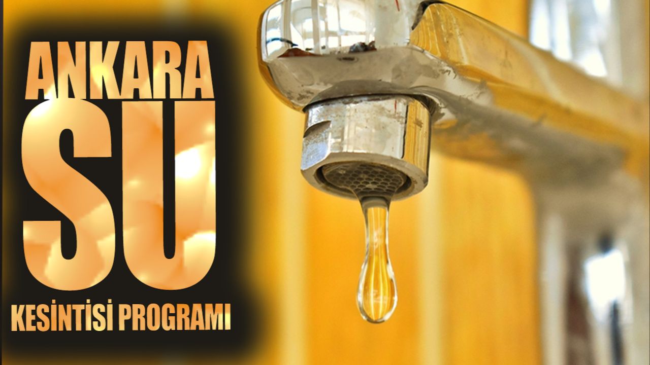 Ankara’da 7 Kasım Su Kesintisi: ASKİ Duyurdu, Sular Ne Zaman Gelecek? Mahalle Mahalle Detaylar
