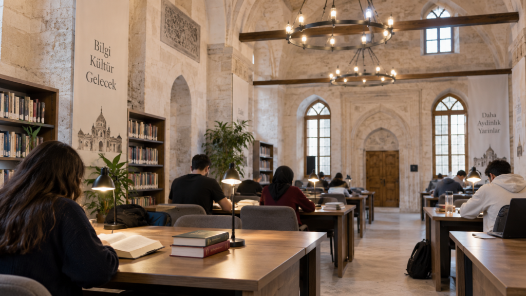 Tokat Gökmedrese’de öğrenciler için yeni çalışma salonu açıldı
