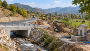 Tokat’ın 5 ilçesinde altyapı çalışmaları: 430 metre kanalizasyon, 900 metre su hattı
