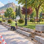 Tokat Ulupark’ta bordür çalışması sürüyor: Ne zaman tamamlanacak?