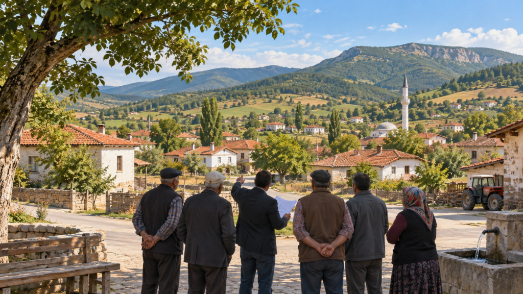 Niksar’da Mahmudiye ve Kümbetli köylerinin ihtiyaçları görüşüldü