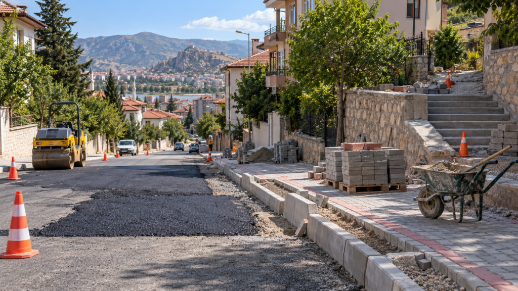 Tokat’ta yol ve kaldırım çalışmaları: Hangi mahallelerde işler tamamlandı?