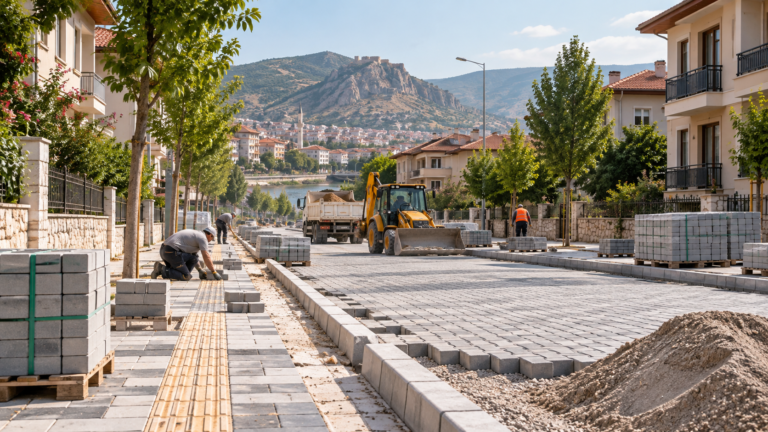 Tokat’ta 3 Mahallede Yol ve Kaldırım Çalışması: Hangi Sokaklar Yenileniyor?