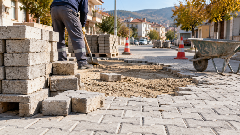 Tokat Büyükbeybağı Caddesi’nde parke tamiri sürüyor: Son durum ne?