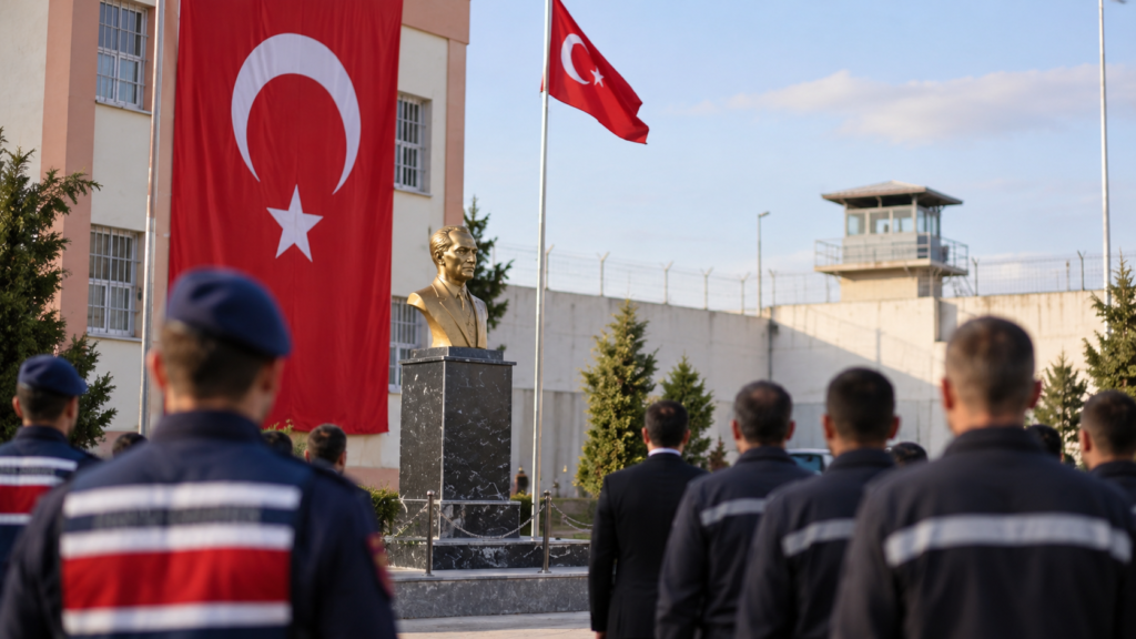 Tokat Ceza İnfaz Kurumunda Cumhuriyet Bayramı: Hükümlüler de programa katıldı