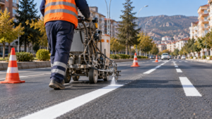 Tokat’ta 7 mahallede yol çizgisi çalışması: Hangi cadde ve sokaklarda sürüyor?