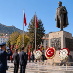 Tokat’ta Cumhuriyet’in 103. yılı kutlamaları çelenk töreniyle başladı