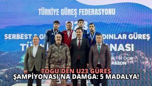 TOGÜ’den U23 Güreş Şampiyonası’na Damga: 5 Madalya!
