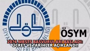 2026 MBSTS Başvuruları Başladı: Ücret ve Tarihler Açıklandı!